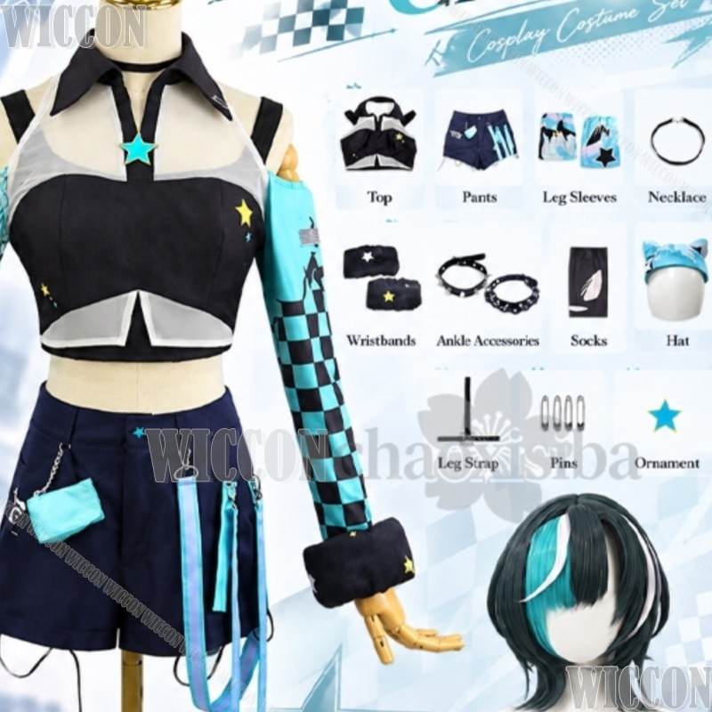 Anime Cosplay Youtuber - Hololive FLOW GLOW VTuber Cosplay Rindo