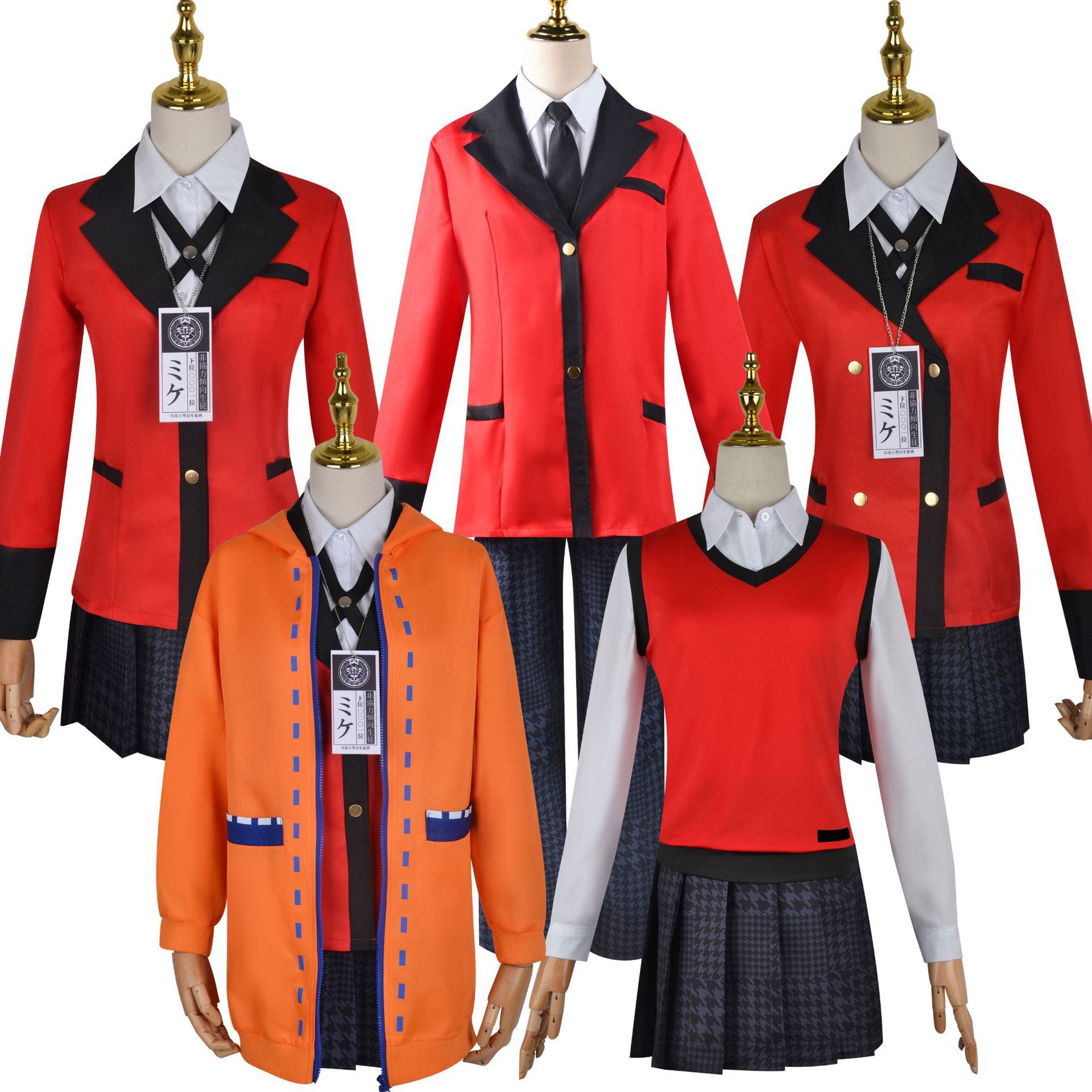Anime Cosplay Yumeko - Kakegurui Anime Cosplay Costume Yumeko Jabami