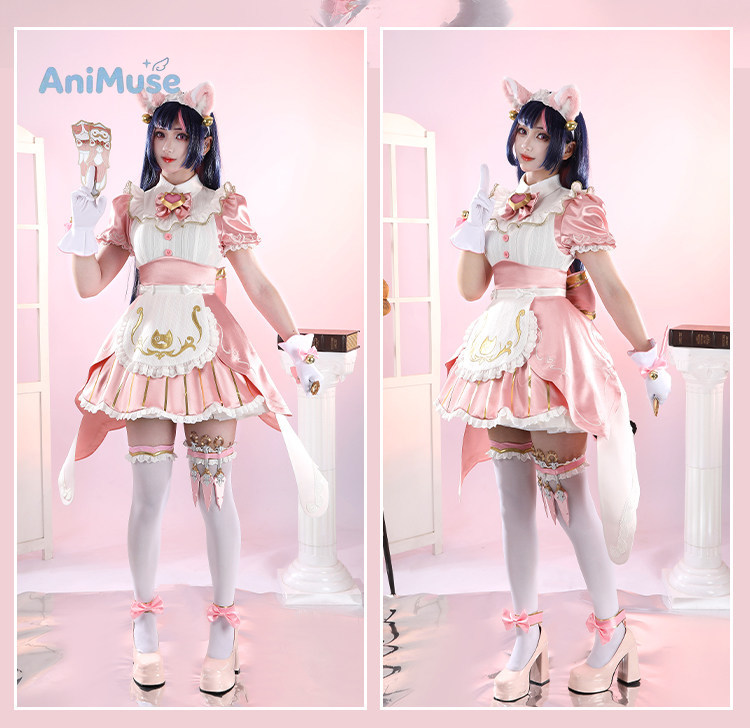 Game Overwatch Kiriko Kamori‌  - Anime Cosplay Pink review and price