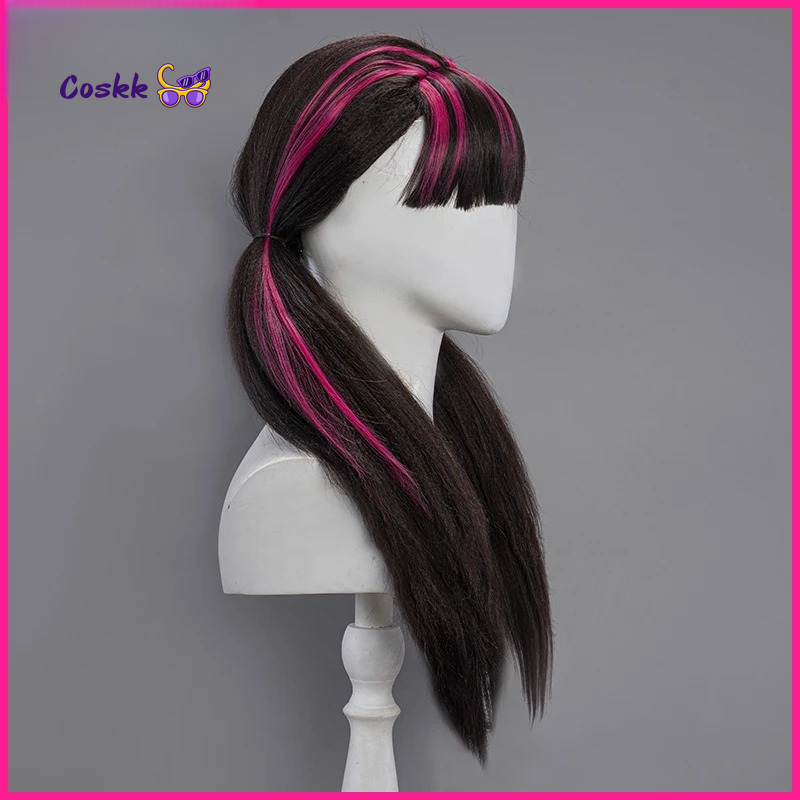 Draculauraa Cosplay Wig  Long  - Anime Cosplay Pink review and price