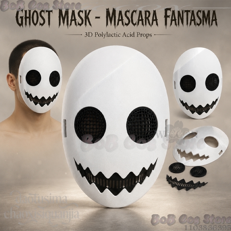 Ghost Mask Mascara Fantasma 3D - Anime Cosplay Events 2026 review and price