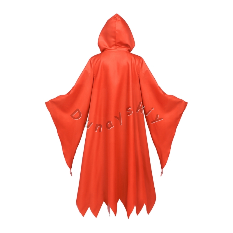 Pumpkin Robe Costume Ghost Fac - Anime Cosplay Face review and price