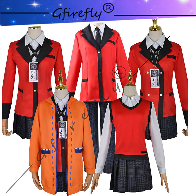 Kakegurui Cosplay Costume Jyab - Anime Cosplay Yumeko review and price