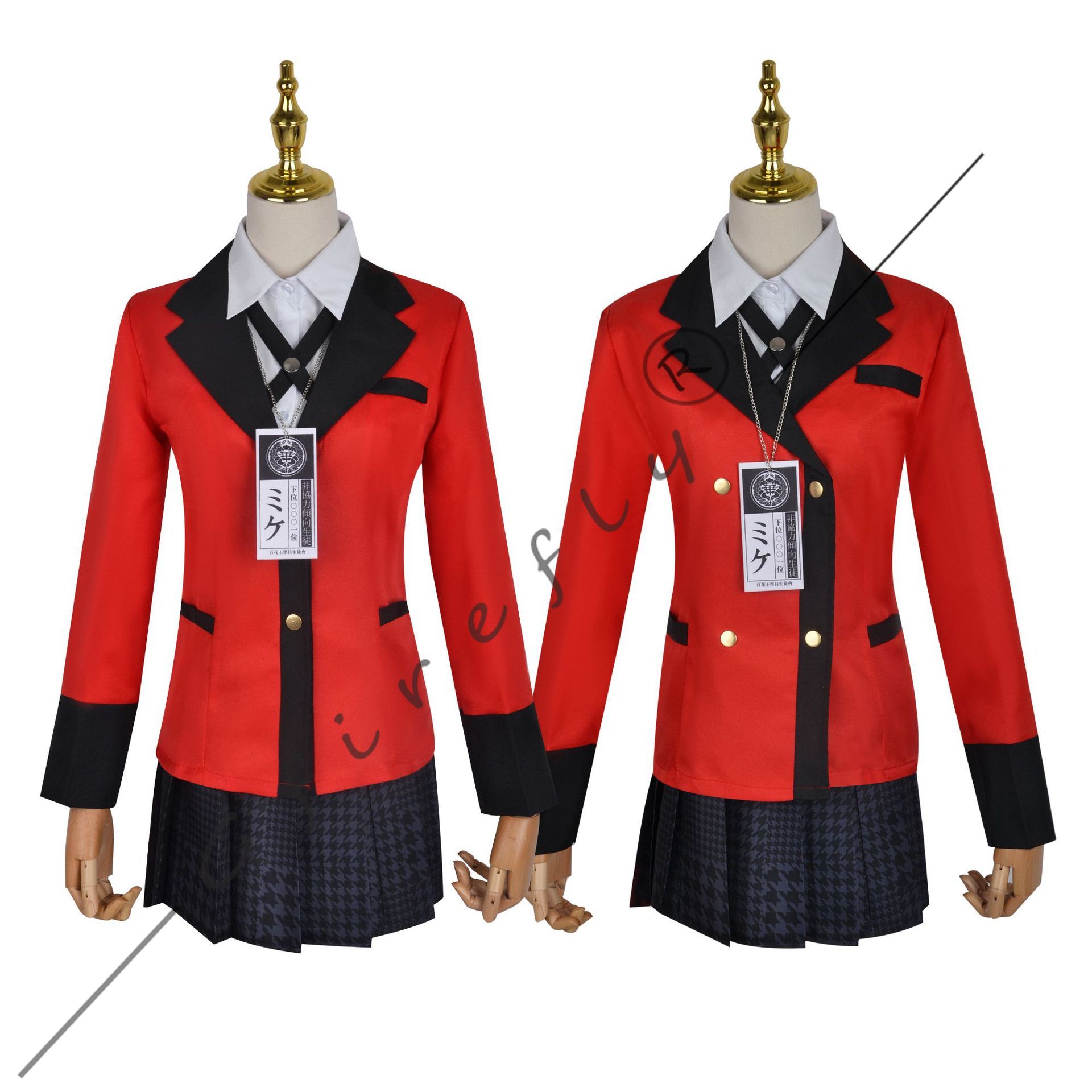 Kakegurui Cosplay Costume Jyab - Anime Cosplay Yumeko review and price