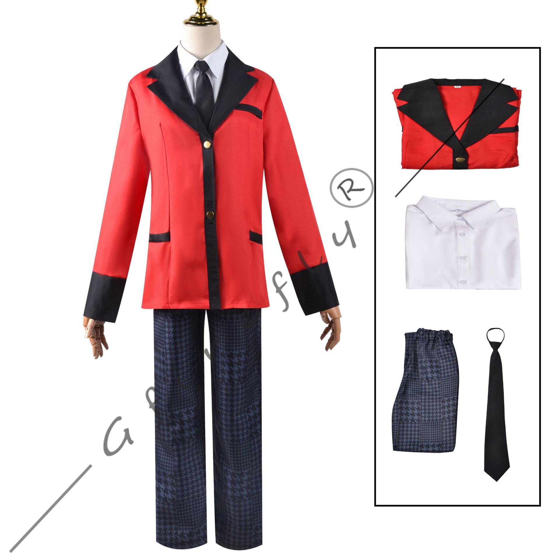 Kakegurui Cosplay Costume Jyab - Anime Cosplay Yumeko review and price