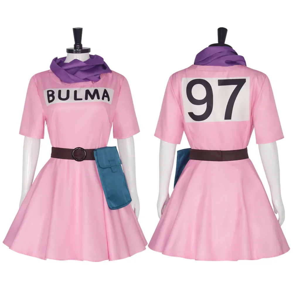 In stock new anime Bulma cospl - Anime Cosplay Makeup review and price
