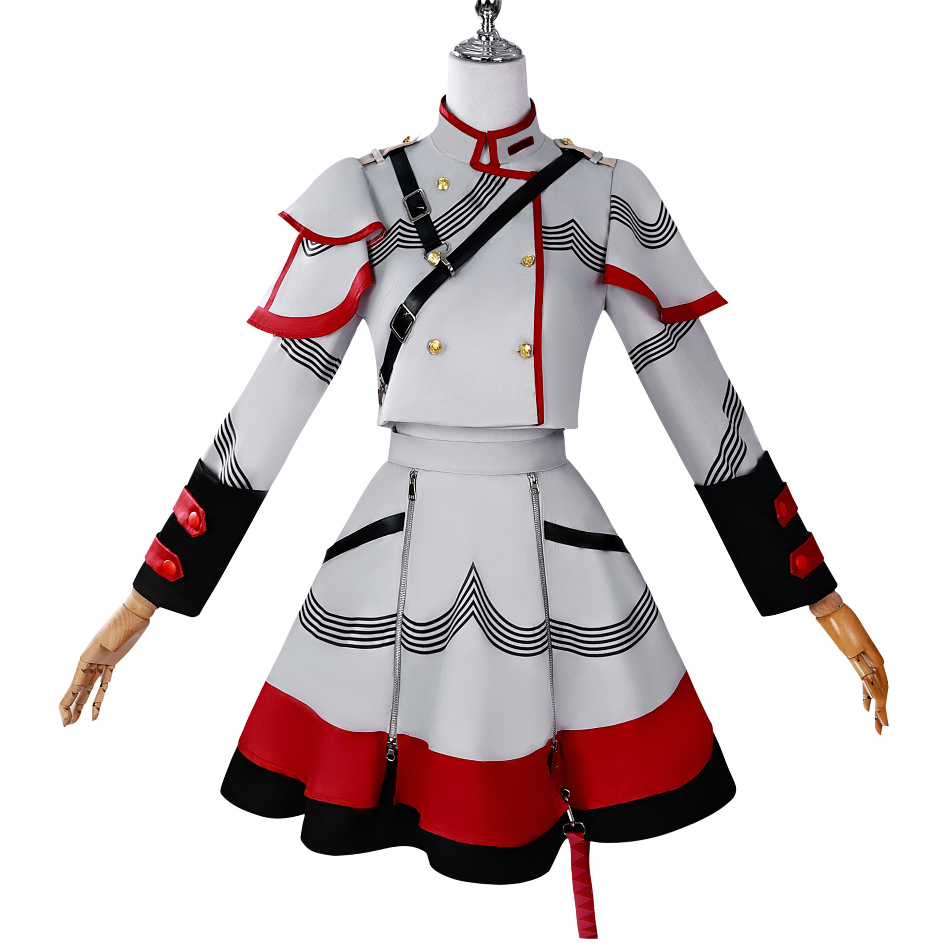 Kasane Teto cosplay costume ad - Anime Cosplay Makeup review and price