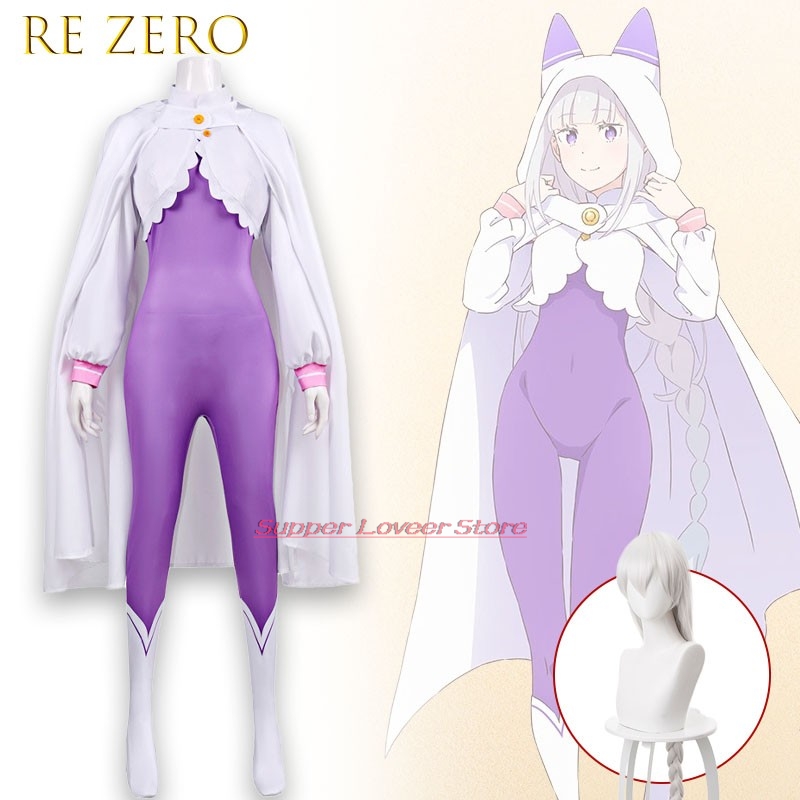 Re Zero  Emilia Cosplay Costum - Anime Cosplay Events 2026 review and price
