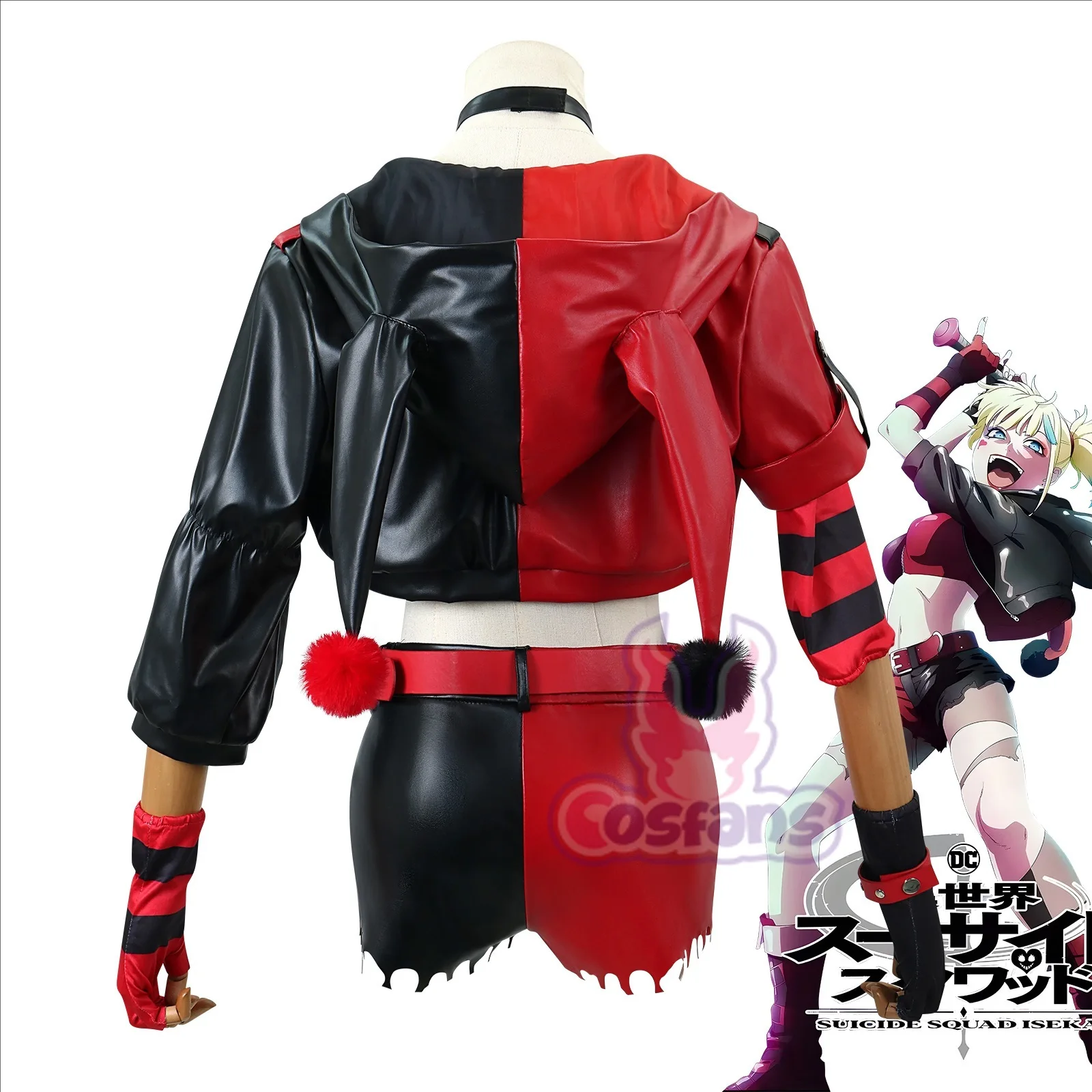 Suicide Anime Quinn Cosplay Co - Anime Harley Quinn Cosplay review and price