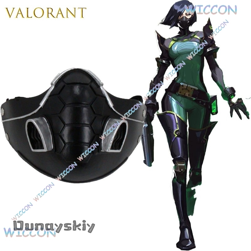 Valorant Viper Snake Mask Wig  - Anime Cosplay Face review and price