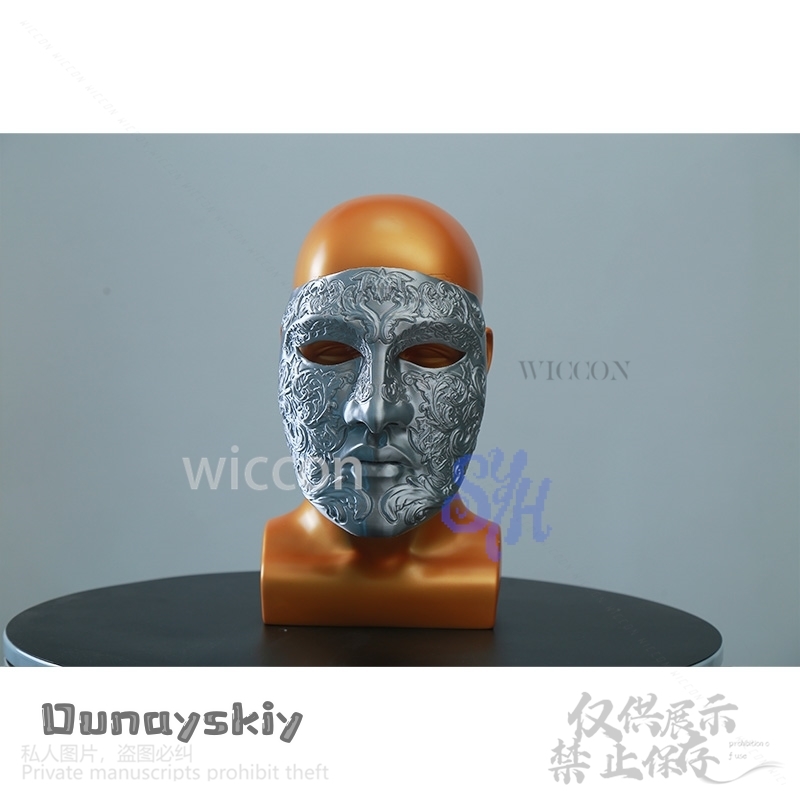 Movie Baldwin IV Cosplay Silve - Anime Cosplay Face review and price