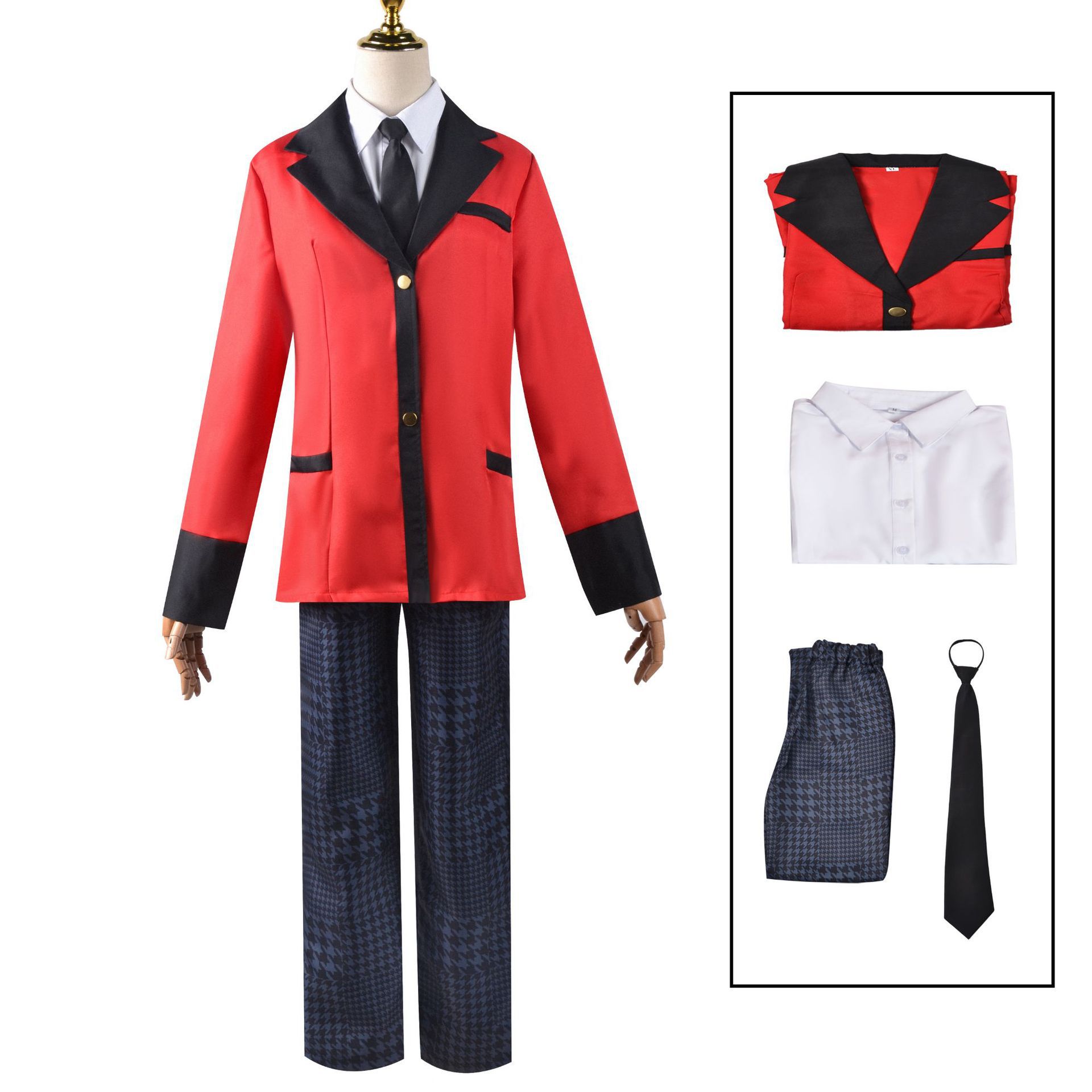 Kakegurui Anime Cosplay Costum - Anime Cosplay Yumeko review and price