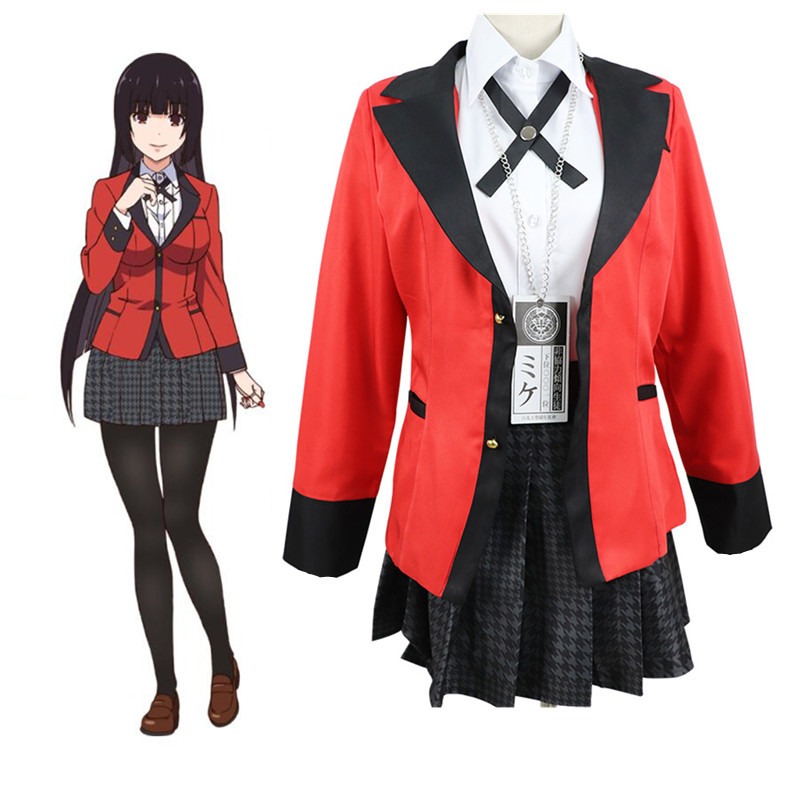 Jabami Yumeko Cosplay Costume  - Anime Cosplay Yumeko review and price